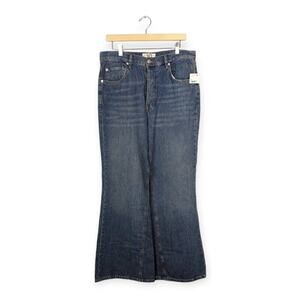 NWT We The Free We Dawn Belgrade Blue Flare Blue Jeans